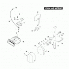 FXRP EFLH Police Low Rider (1987) HORN AND MIRROR