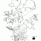 FXRP EFLH Police Low Rider (1987) Сиденье