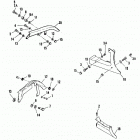 FXSTS BLLL Softail Springer (1990) REAR BELT  GUARD