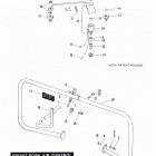 FXRP EFLH Police Low Rider (1987) FRONT FORK AIR CONTROL - FLHTP