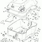 FLHTC DJLH Touring Electra Glide Classic (1987) LUGGAGE BOX (KING TOUR-PAK)