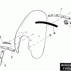 FXRS CONV EMLL FXR Convertible (1990) WINDSHIELD - FXRS-CON