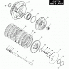 FXRP EFLH Police Low Rider (1987) CLUTCH - 1990 & LATER