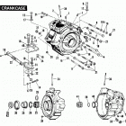 FXSTS BLLL Softail Springer (1990) Картер двигателя