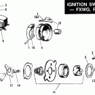 FXST BHLE Softail Standard (1984) IGNITION SWITCH - FXWG, FXST
