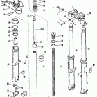 FXRT ECLG FXR Touring (1986) FRONT FORK - FXRT, FXRD