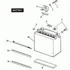 FXRT ECLG FXR Touring (1986) Аккумулятор