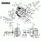 FXRT ECLG FXR Touring (1986) Картер двигателя