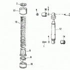 FXEF BBLF FX Super Glide Fat Bob (1985) SHOCK ABSORBERS - FXWG, FXSB, FXEF