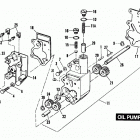 FXRT ECLG FXR Touring (1986) Масляный насос