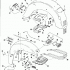 FLHTC DJLE Touring Electra Glide Classic (1984) FENDERS AND BUMPERS