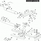 FLHTC DJLE Touring Electra Glide Classic (1984) Глушитель