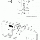 FLHTC DJLE Touring Electra Glide Classic (1984) FRONT FORK AIR CONTROL