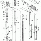 FXRS EBLF FXR Low Glide (1985) FRONT FORK - FXR, FXRS,