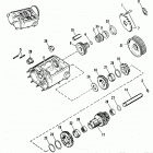 FXST BHLE Softail Standard (1984) TRANSMISSION - COUNTERSHAFT - 4 SPEED