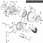 FXRT ECLG FXR Touring (1986) AIR CLEANER AND CHOKE