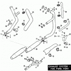 FXRT ECLG FXR Touring (1986) EXHAUST SYSTEM - FXR, FXRS, FXRT