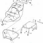 FLHTC DDLG Touring Electra Glide Classic (1986) SOLID MOUNTED SEAT AND LUGGAGE CARRIER - 1986