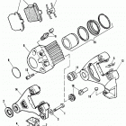 FXRT ECLG FXR Touring (1986) Задний суппорт