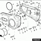 FXST BHLE Softail Standard (1984) PRIMARY HOUSING