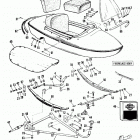 FLHTC DJLE Touring Electra Glide Classic (1984) SIDECAR BODY AND CHASSIS - TLE