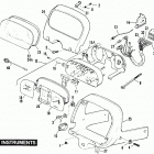 FLHTC DJLE Touring Electra Glide Classic (1984) Приборы