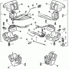FXRT ECLG FXR Touring (1986) HANDLEBAR SWITCHES