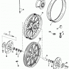 FXRT ECLG FXR Touring (1986) Переднее колесо
