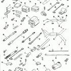 FLHTC DJLE Touring Electra Glide Classic (1984) WIRES & TERMINALS