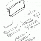 FLHTC DJLE Touring Electra Glide Classic (1984) RIDER TOOLS