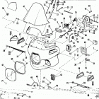 FXRT ECLG FXR Touring (1986) WINDSHIELD AND FAIRING - FXRT, FXRD