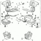 FLHTC DJLE Touring Electra Glide Classic (1984) HANDLEBAR SWITCHES
