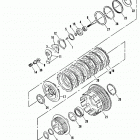 XR-1000 CDHE Sportster (1984) CLUTCH - LATE 1984 & LATER