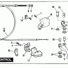 XLS CBHC Sportster Roadster 1000 (1982) Привод управления сцеплением