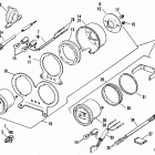 XR-1000 CDHE Sportster (1984) SPEEDOMETER & TACHOMETER - XL - 1984 & LATER; XLS,...
