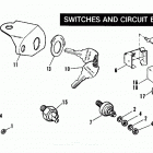 XLS CBHC Sportster Roadster 1000 (1982) SWITCHES AND CIRCUIT BREAKERS