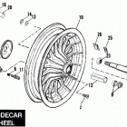 CLE SEKB Attachments Sidecar (1981) Sold Separately For Use With Classic CLASSIC SIDECAR CAST WHEEL - CLE