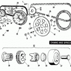 FXSB BFKD FX Low Rider (1983) CHAINS AND SPROCKETS - CHAIN DRIVEN MODELS