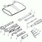 FLH80 AJKE Touring Electra Glide Heritage (1984) (Shovelhead) RIDER TOOLS