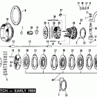 FXRT ECLE FXR Touring (1984) CLUTCH - EARLY 1984
