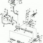 FXWG BEKE FX Wide Glide (1984) REAR BRAKE CONTROL - FXWG - 1983 & LATER