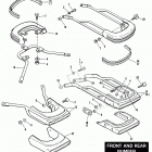 FLH80 AJKE Touring Electra Glide Heritage (1984) (Shovelhead) FRONT AND REAR BUMPER