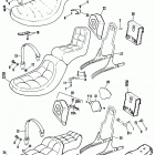 FXSB BFKD FX Low Rider (1983) SEATS AND SISSY BAR