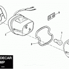 CLE SEKB Attachments Sidecar (1981) Sold Separately For Use With Classic CLASSIC SIDECAR TAIL LAMP - CLE