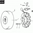 FLH80 AJKE Touring Electra Glide Heritage (1984) (Shovelhead) ALTERNATOR - 1970 & LATER