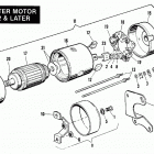 FLH80 AJKE Touring Electra Glide Heritage (1984) (Shovelhead) STARTER MOTOR - CLASSIC - 1982; FLH-80-1983 & LATE...