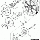 FXSB BFKD FX Low Rider (1983) CAST WHEEL - FRONT
