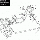CLE SEKB Attachments Sidecar (1981) Sold Separately For Use With Classic SIDECAR CONNECTION KIT - LE