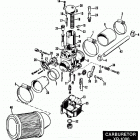 XR-1000 CDHE Sportster (1984) CARBURETOR & AIR CLEANER - XR-1000