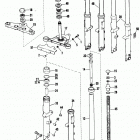 FXWG BEKE FX Wide Glide (1984) FRONT FORK - FXWG